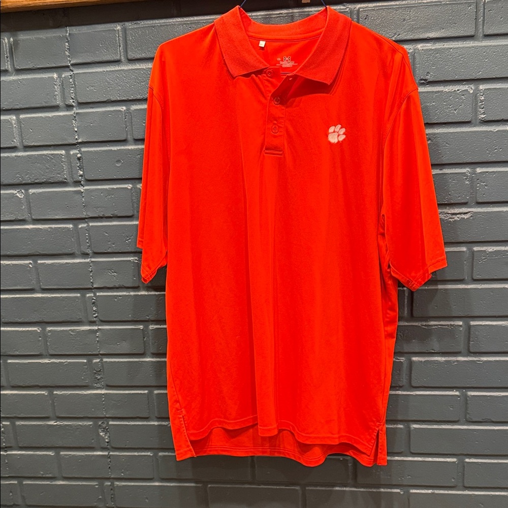 Under Armour Clemson polo shirt xl